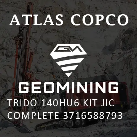 3716588793 КОМПЛЕКТ TRIDO 140HU6 JIC ПОЛНЫЙ Atlas Copco / Epiroc