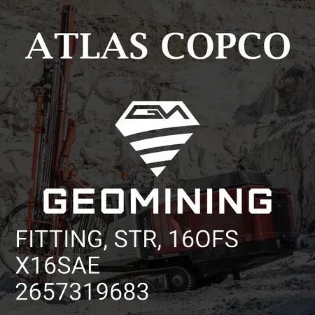 2657319683 ФИТИНГ, STR, 16OFS X16SAE Atlas Copco / Epiroc