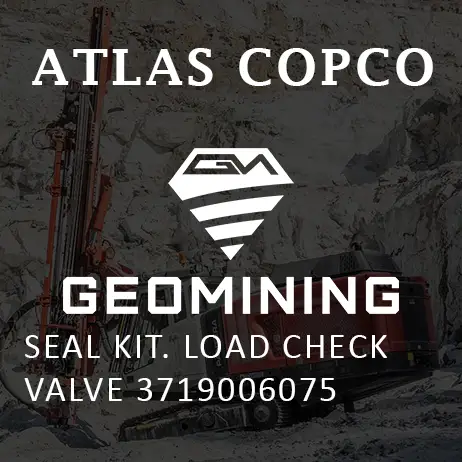 3719006075 КОМПЛЕКТ УПЛОТНЕНИЙ  ОБРАТНЫЙ КЛАПАН НАГРУЗКИ Atlas Copco / Epiroc