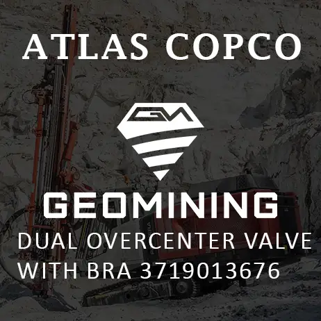 3719013676 ДВОЙНОЙ ЦЕНТРАЛЬНЫЙ КЛАПАН С БЮСТГАЛЬТЕРОМ Atlas Copco / Epiroc