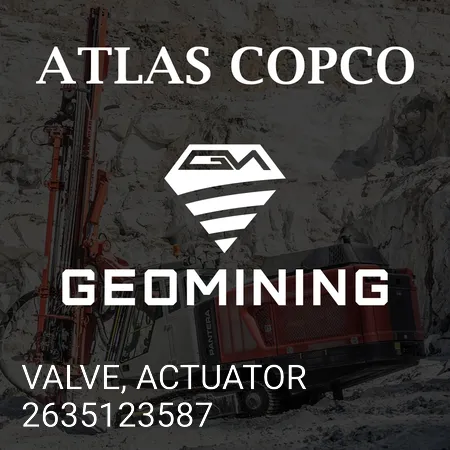 2635123587 КЛАПАН, ПРИВОД Atlas Copco / Epiroc