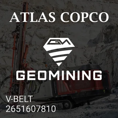 2651607810 КЛИНОВОЙ РЕМЕНЬ Atlas Copco / Epiroc