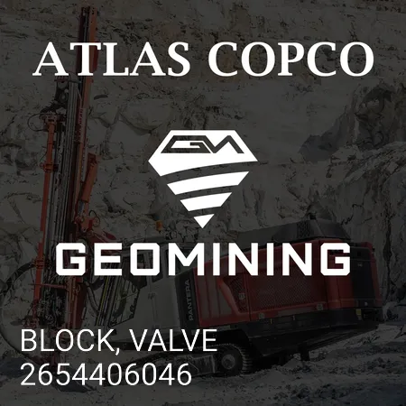 2654406046 БЛОК, КЛАПАН Atlas Copco / Epiroc