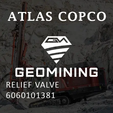 6060101381 ПРЕДОХРАНИТЕЛЬНЫЙ КЛАПАН Atlas Copco / Epiroc
